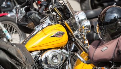 Harleys machten für den guten Zweck in Lienz Halt