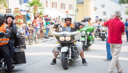 Harleys machten für den guten Zweck in Lienz Halt