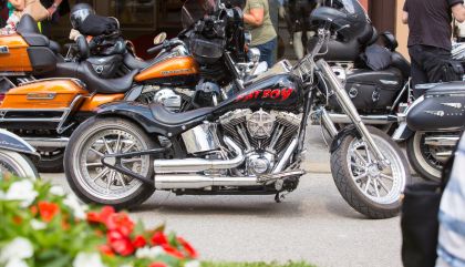 Harleys machten für den guten Zweck in Lienz Halt