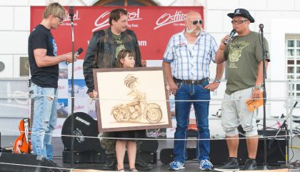Harleys machten für den guten Zweck in Lienz Halt