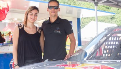 69 Motorsportler flitzten am Freitag, 15. August 2015, mit ihren Boliden beim Viertelmeilerennen des MSC Dölsach über die Landebahn des Nikolsdorfer Flugplatzes.