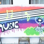 Graffiti-Künstler in der Angerburg