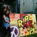 Graffiti-Künstler in der Angerburg