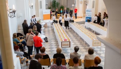 17.05.2018, Oesterreich, Lienz, Spitalskirche, 12. Schokoladennacht - Im Bild die Spitalskirche von der Empore , Brunner Images 2018, Foto: Brunner Images / Philipp Brunner