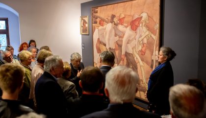 Dolomitenbank Nachts im Museum Dolomitenbank Nachts im Museum
