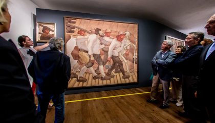Dolomitenbank Nachts im Museum Dolomitenbank Nachts im Museum