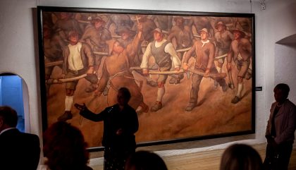 Dolomitenbank Nachts im Museum Dolomitenbank Nachts im Museum