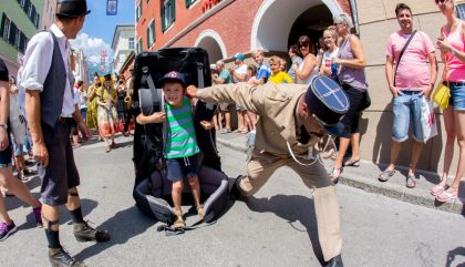 28.07.2018 - 27. Int. Strassentheaterfestival OLALA - Lienz 28.07.2018 - 27. Int. Strassentheaterfestival OLALA - Lienz