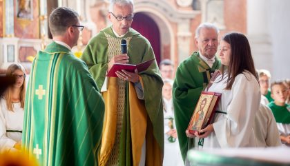 Einfuehrung des Neuen Pfarrers