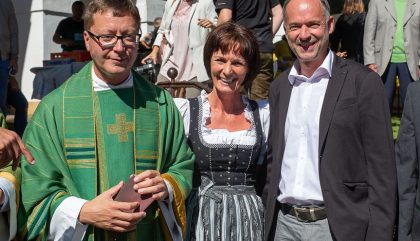 Einfuehrung des Neuen Pfarrers