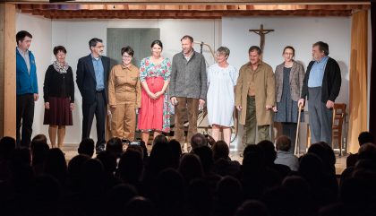 Theaterpremiere Besuchzeit von Felix Mitterer
