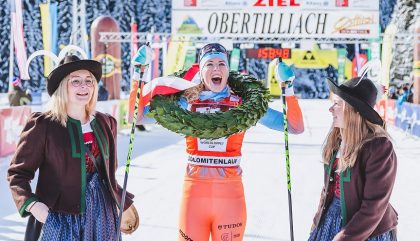 Dolomitenlauf2018-Jubel-von-Damensiegerin-Maria-Gräfnings-expapictures Dolomitenlauf2018-Jubel-von-Damensiegerin-Maria-Gräfnings-expapictures