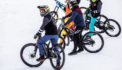 19.01.2019, Oesterreich, Lienz, Hochstein, Ride Hard on Snow, Im Bild Teilnehmer des Rennens, Brunner Images 2017, Foto: Brunner Images / Philipp Brunner