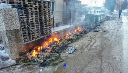 17.02.2019 - Muellcontainerbrand - Lienz 17.02.2019 - Muellcontainerbrand - Lienz
