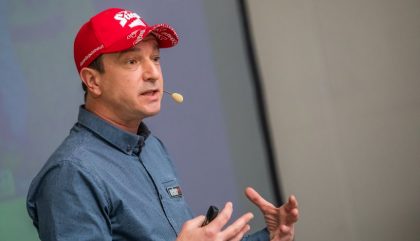 07.02.2019, Oesterreich, Lienz, Tischlerei Forcher, Unternehmerforum Dolomitenbank, Im Bild Ex-Skisprung Trainer Alexander Pointner, Brunner Images 2019, Foto: Brunner Images / Philipp Brunner 07.02.2019, Oesterreich, Lienz, Tischlerei Forcher, Unternehmerforum Dolomitenbank, Im Bild Ex-Skisprung Trainer Alexander Pointner, Brunner Images 2019, Foto: Brunner Images / Philipp Brunner