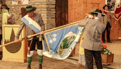 150JahreBergfuehrerKals-Fahnenband Heiligenblut