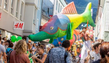 27.07.2019 - 28. Int. Strassentheaterfestival OLALA Mittagsparade - Lienz 27.07.2019 - 28. Int. Strassentheaterfestival OLALA Mittagsparade - Lienz