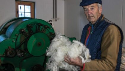 Schafwolle-RV Kardieren Franz Brandstätter_c-OsttirolHeute Schafwolle-RV Kardieren Franz Brandstätter_c-OsttirolHeute