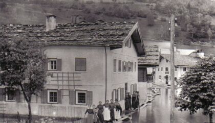 34 Hochwasser Salzach 1931_c_ Sammlung Museumsverein Mittersill - OSR G. Lauth W. Reifmueller 34 Hochwasser Salzach 1931_c_ Sammlung Museumsverein Mittersill - OSR G. Lauth W. Reifmueller