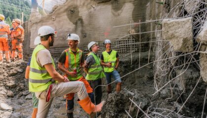 Tunneldurchschlag Tauernbach Kraftwerk5_c_TIWAG Steiner Tunneldurchschlag Tauernbach Kraftwerk5_c_TIWAG Steiner