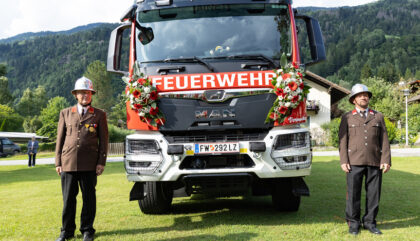 2025 07 19, Segnung Tanklöschfahrzeug Feuerwehr Ainet, FF 2025 07 19, Segnung Tanklöschfahrzeug Feuerwehr Ainet, FF