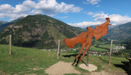 Winklern 1 - Homo Volucris - foto Melitta Fitzer Winklern 1 - Homo Volucris - foto Melitta Fitzer